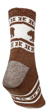Northeast Outfitters Men's Cozy Cabin Animal Print Cuffed Crew Socks product image