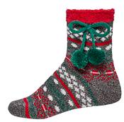 Northeast Outfitters Cozy Holiday Fair Isle Pom Socks product image