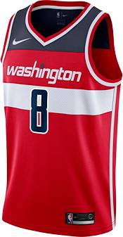 وجهك ابيض Nike Men's Washington Wizards Rui Hachimura #8 Red Dri-FIT Swingman Jersey وجهك ابيض