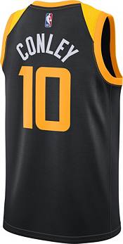 Nike Men's 2020-21 City Edition Utah Jazz Mike Conley #10 Black Dri-FIT Swingman Jersey product image