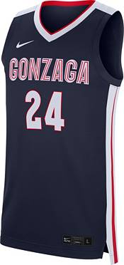 Nike Men's Gonzaga Bulldogs #24 Blue Replica Basketball Jersey product image