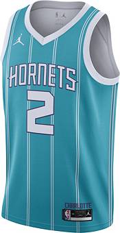 Jordan Men's Charlotte Hornets LaMelo Ball #2 Teal Dri-FIT Swingman Jersey product image