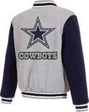 JH Design Dallas Cowboys Navy Reversible Fleece Jacket product image