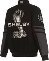 JH Design Shelby Black Twill Racing Jacket product image