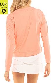Lucky In Love Women's Hype Tennis Long Sleeve Shirt product image