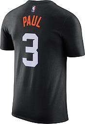 Nike Men's 2020-21 City Edition Phoenix Suns Chris Paul #3 Black T-Shirt product image