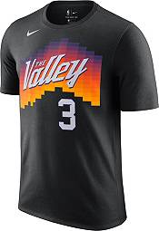 Nike Men's 2020-21 City Edition Phoenix Suns Chris Paul #3 Black T-Shirt product image