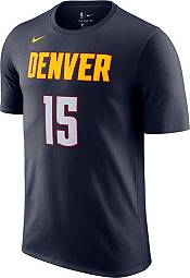 Nike Men's Denver Nuggets Nikola Jokic #15 Navy Cotton T-Shirt product image