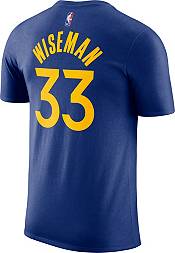 Nike Men's Golden State Warriors James Wiseman Blue Cotton T-Shirt product image