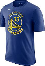 Nike Men's Golden State Warriors James Wiseman Blue Cotton T-Shirt product image