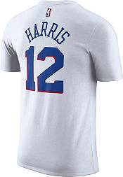 Nike Men's Philadelphia 76ers Tobias Harris #12 White Icon T-Shirt product image