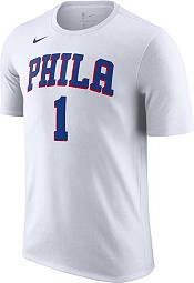 Nike Men's Philadelphia 76ers James Harden #1 White T-Shirt product image