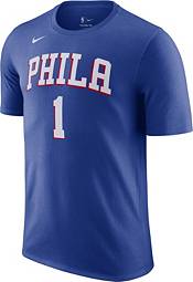Nike Men's Philadelphia 76ers James Harden #1 Blue T-Shirt product image
