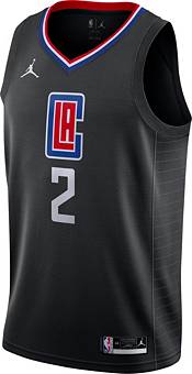Jordan Men's Los Angeles Clippers Kawhi Leonard #2 2020-21 Dri-FIT Statement Swingman Black Jersey product image