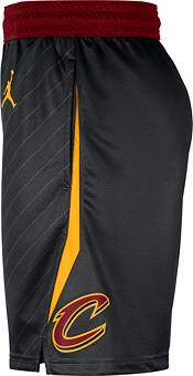 Jordan Men's Cleveland Cavaliers Dri-FIT Statement Swingman Black Shorts product image