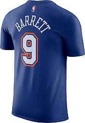 Jordan Men's New York Knicks RJ Barrett #9 Blue Statement T-Shirt product image