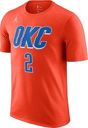 Jordan Men's Oklahoma City Thunder Shai Gilgeous-Alexander #2 Orange T-Shirt product image