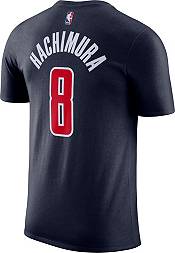 Jordan Men's Washington Wizards Rui Hachimura #8 Navy Player T-Shirt product image