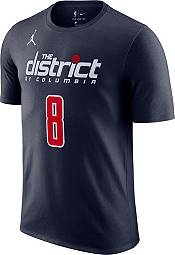Jordan Men's Washington Wizards Rui Hachimura #8 Navy Player T-Shirt product image