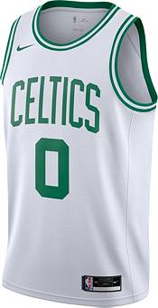 Nike Men's Boston Celtics Jayson Tatum #10 White Dri-FIT Swingman Jersey product image