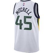 Nike Men's Utah Jazz Donovan Mitchell #45 White Dri-FIT Swingman Jersey product image