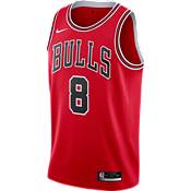Nike Men's Chicago Bulls Zach LaVine #8 Red Dri-FIT Icon Jersey product image