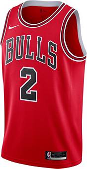 Nike Men's Chicago Bulls Lonzo Ball #2 Red Dri-FIT Swingman Jersey product image