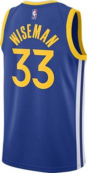 Nike Men's Golden State Warriors James Wiseman #33 Blue Dri-FIT Swingman Jersey product image