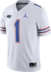 Jordan Men's Florida Gators #1 Dri-FIT Game Football White Jersey product image