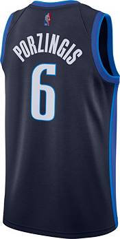 Nike Men's Dallas Mavericks 2021 Earned Edition Kristaps Porzingis Dri-FIT Swingman Jersey product image