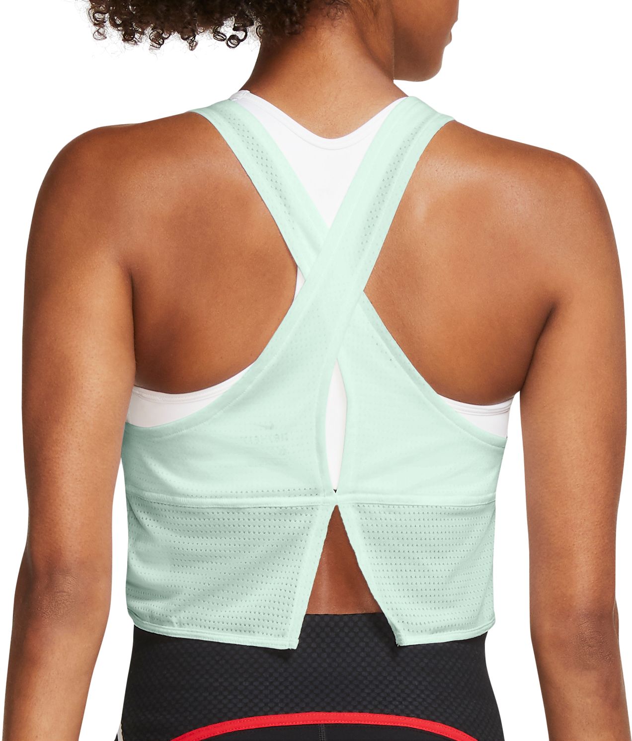 nike miler crop