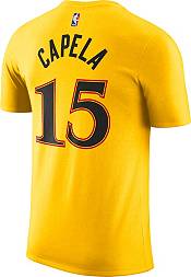 Nike Men's 2021-22 City Edition Atlanta Hawks Clint Capela #15 Yellow T-Shirt product image