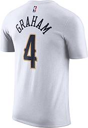 Nike Men's 2021-22 City Edition New Orleans Pelicans Devonte Graham #4 White Cotton T-Shirt product image