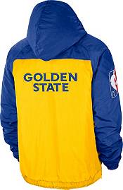 Nike Men's 2021-22 City Edition Golden State Warriors Blue ½ Zip Jacket product image