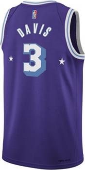 Nike Men's 2021-22 City Edition Los Angeles Lakers Anthony Davis #3 Purple Dri-FIT Swingman Jersey product image
