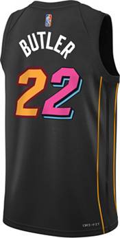 Jimmy Butler #22 Miami Heat Basketball Trikot Jersey City Edition Schwarz