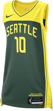 Nike Women's Seattle Storm Sue Bird #10 Green Explorer Edition Jersey product image