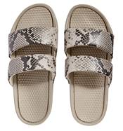 Women's Two Strap Snake Print Slides product image