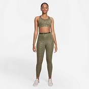 Nike Women's Pro Dri-FIT Swoosh Medium-Support 1-Piece Pad Leopard Sports Bra product image