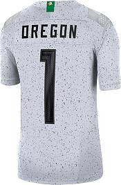 Nike Men's Oregon Ducks #1 Eggshell White Alternate Dri-FIT Limited Football Jersey product image