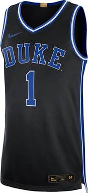 Nike Men's Duke Blue Devils Zion Williamson #1 Black Limited Basketball Jersey product image
