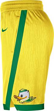 Nike Men's Oregon Ducks Yellow Replica Basketball Shorts product image