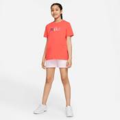 Nike Girls' Sportswear Embroidered Graphic T-Shirt product image