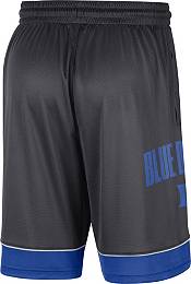 Nike Men's Duke Blue Devils Grey Dri-FIT Fast Break Shorts product image
