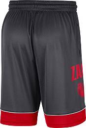 Nike Men's Gonzaga Bulldogs Grey Dri-FIT Fast Break Shorts product image