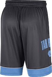 Nike Men's North Carolina Tar Heels Grey Dri-FIT Fast Break Shorts product image