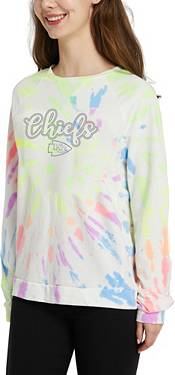 Concepts Sport Women's Kansas City Chiefs Tie Dye Long Sleeve Top product image