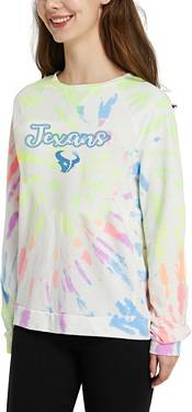 Concepts Sport Women's Houston Texans Tie Dye Long Sleeve Top product image