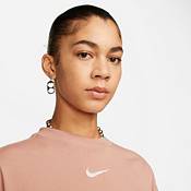 Nike Women's Paris Saint-Germain '22 Oversize Logo Pink T-Shirt product image