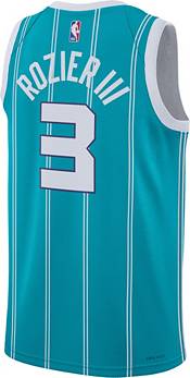 Nike Men's Charlotte Hornets Terry Rozier #3 Teal Dri-FIT Swingman ...